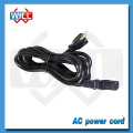 Free Sample Canada standard 2 pin IEC 60320 C7 power cord with UL